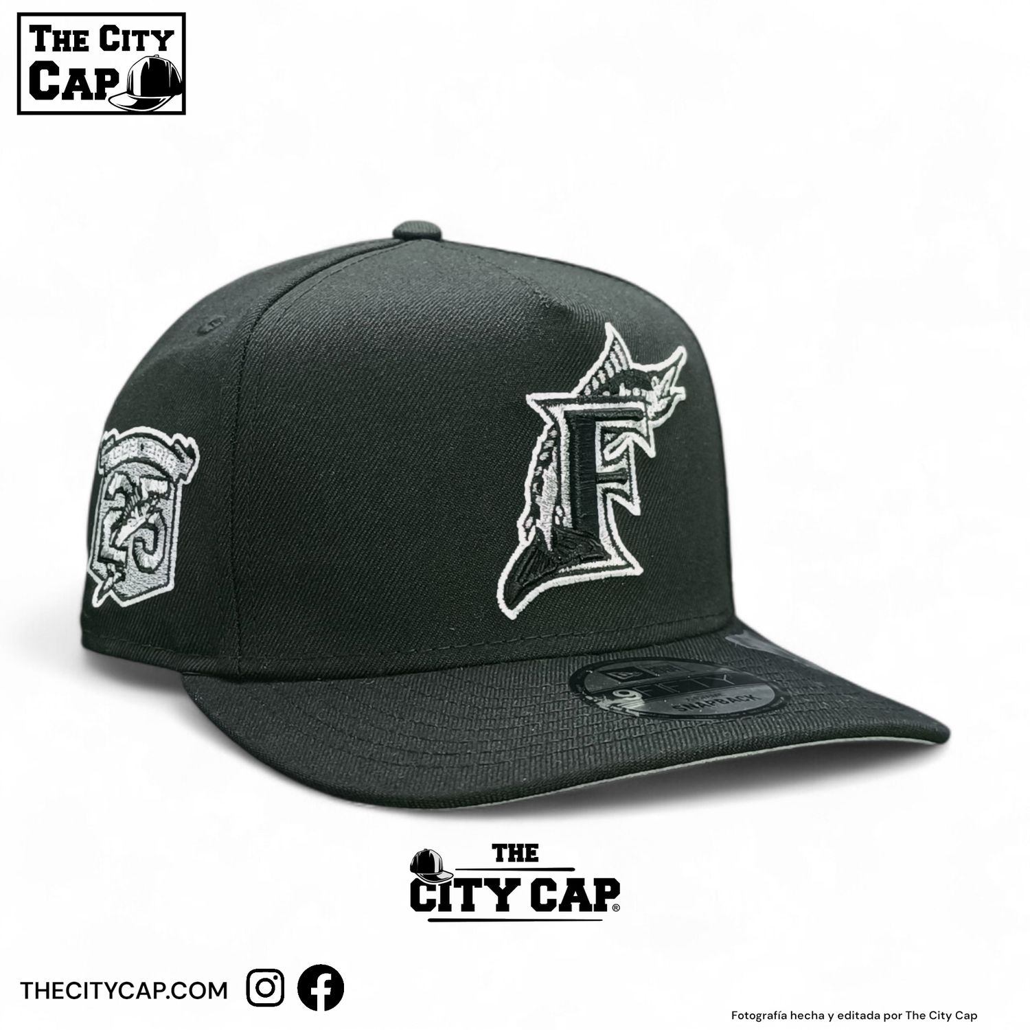 New Era 9FIFTY A-Frame Snapback MLB Miami Florida 