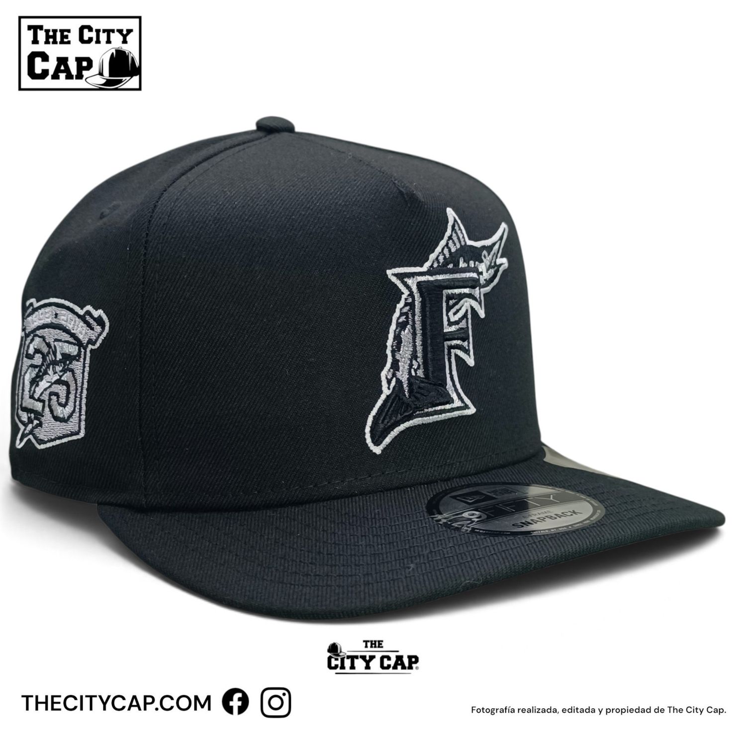 New Era 9FIFTY A-Frame Snapback MLB Miami Florida 