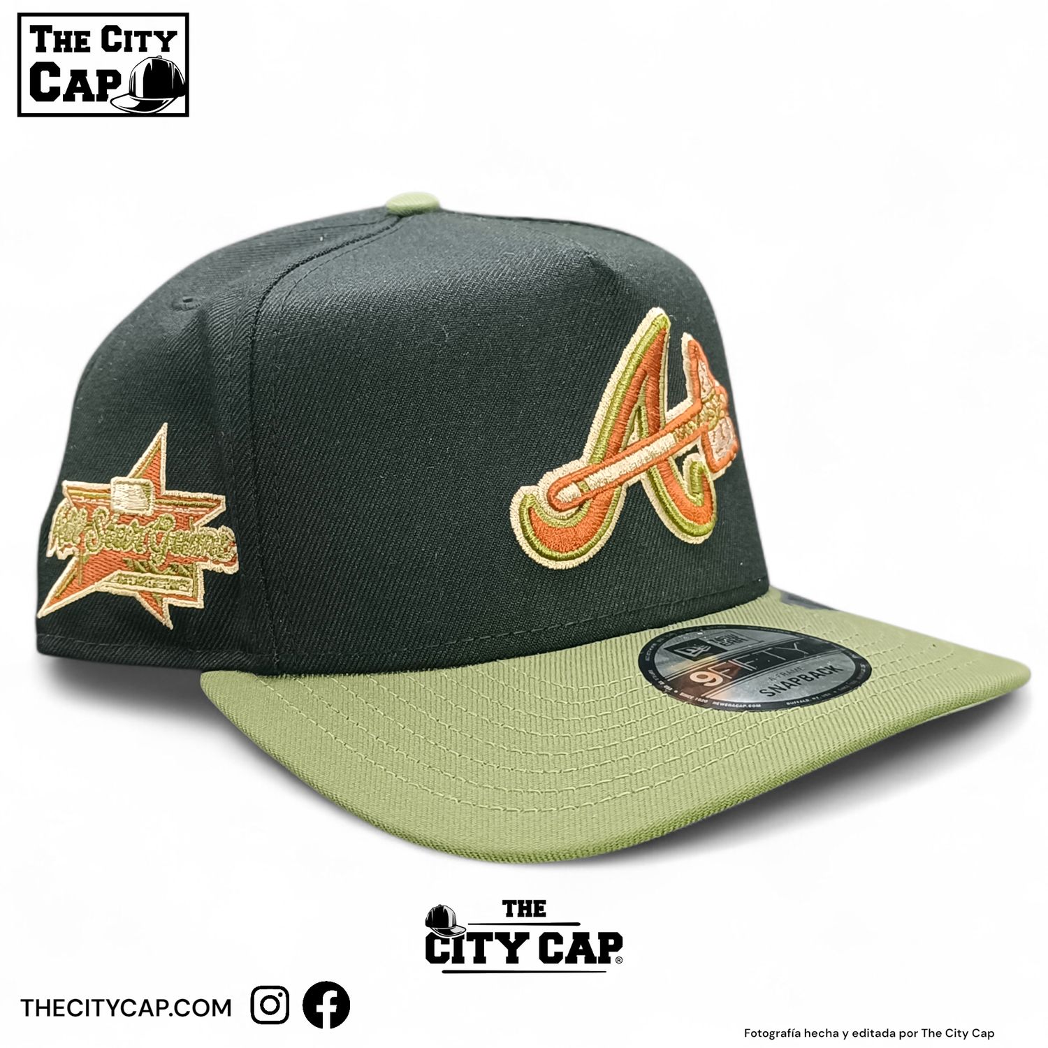 New Era 9FIFTY A-Frame Snapback MLB Atlanta Braves 