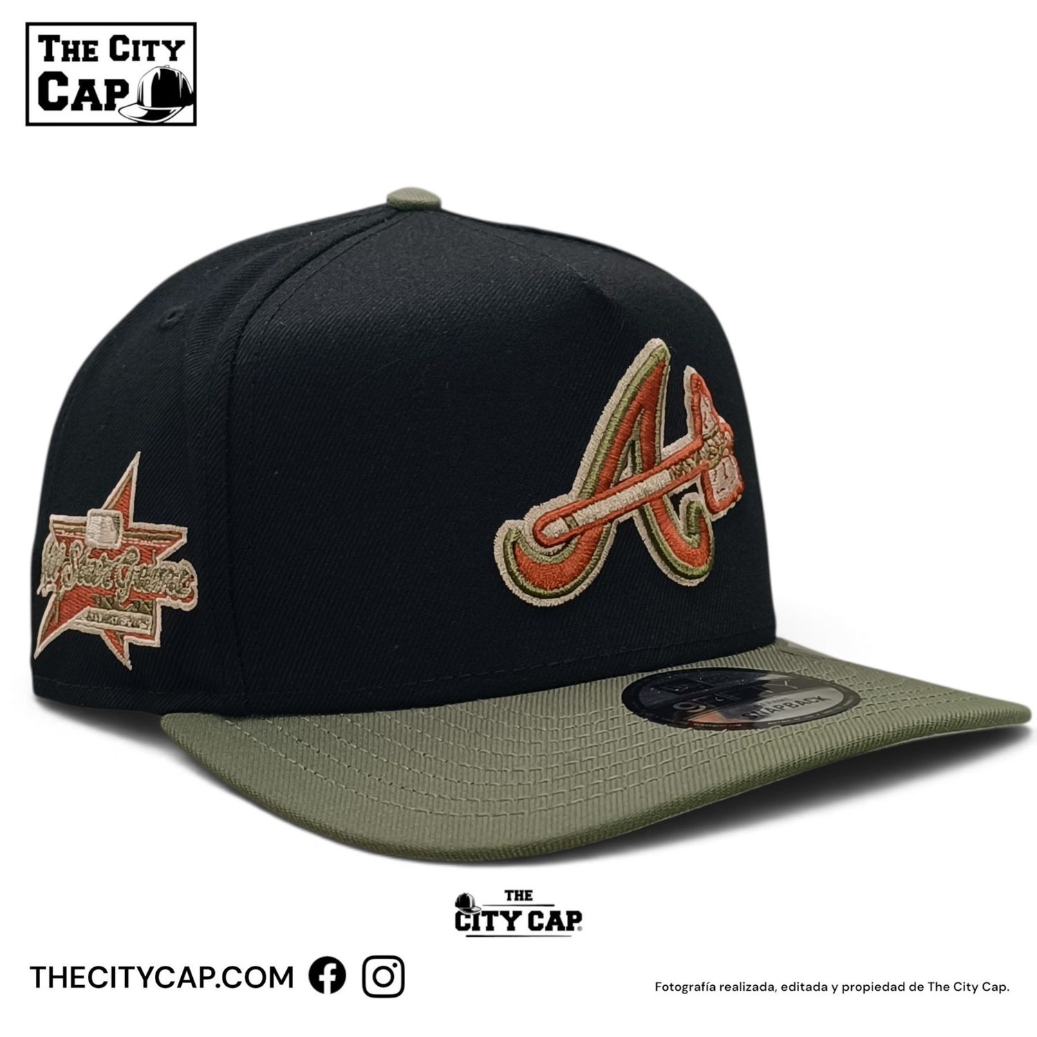 New Era 9FIFTY A-Frame Snapback MLB Atlanta Braves 