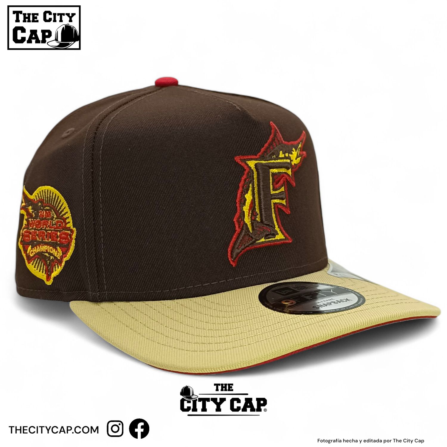 New Era 9FIFTY A-Frame Snapback MLB Miami Florida 