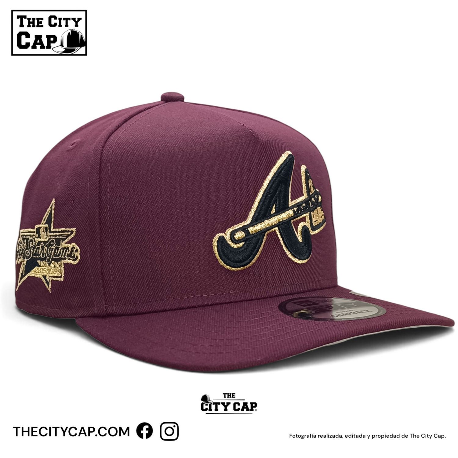 New Era 9FIFTY A-Frame Snapback MLB Atlanta Braves