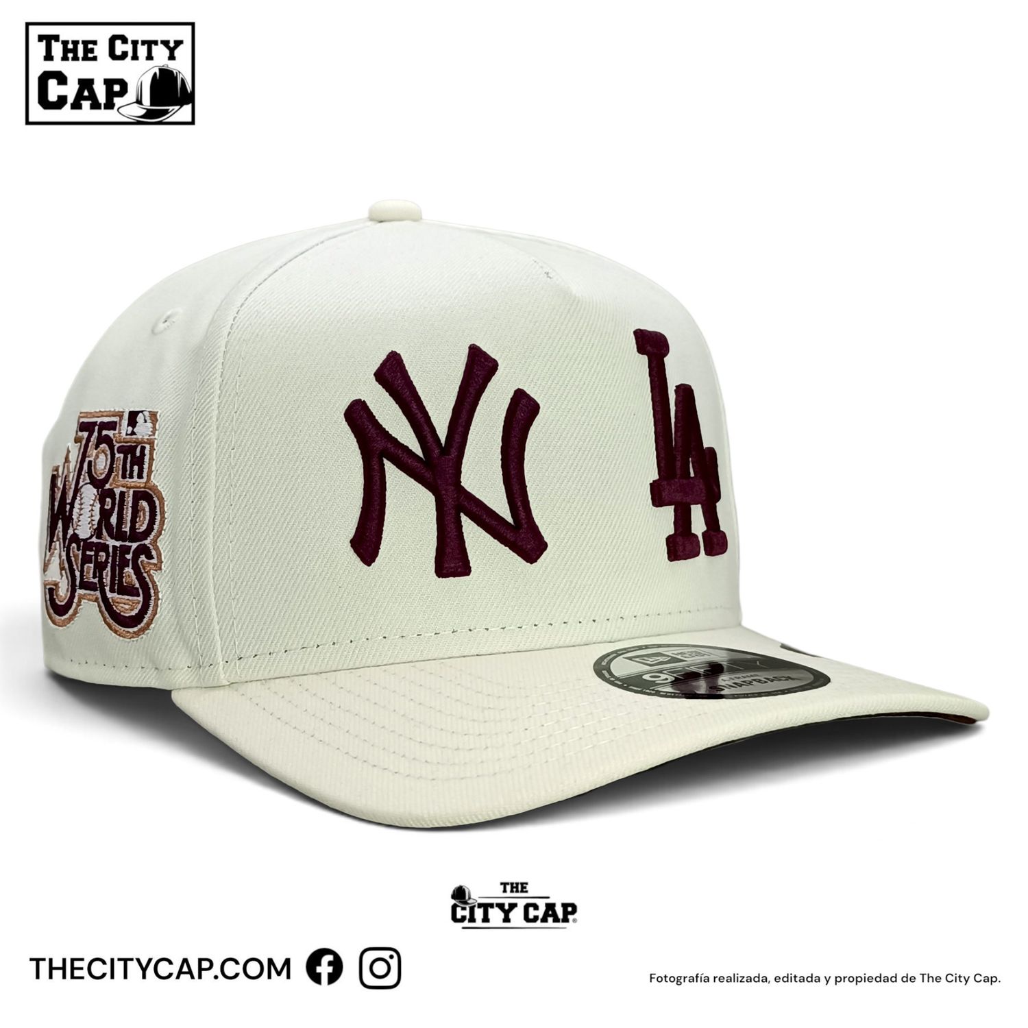 New Era 9FIFTY A-Frame Snapback MLB Los Angeles Dodgers vs New York Yankees 
