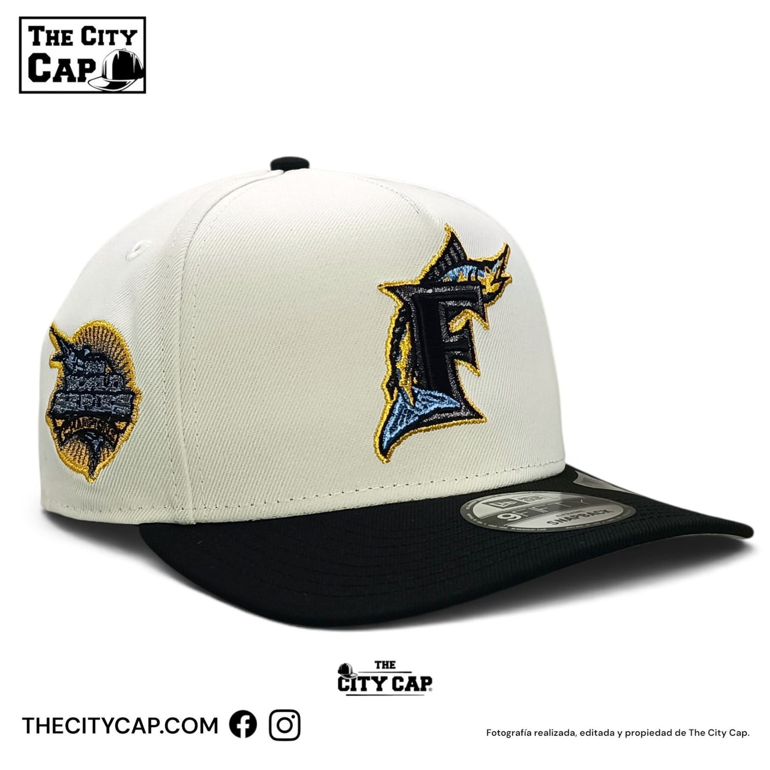 New Era 9FIFTY A-Frame Snapback MLB Miami Florida 
