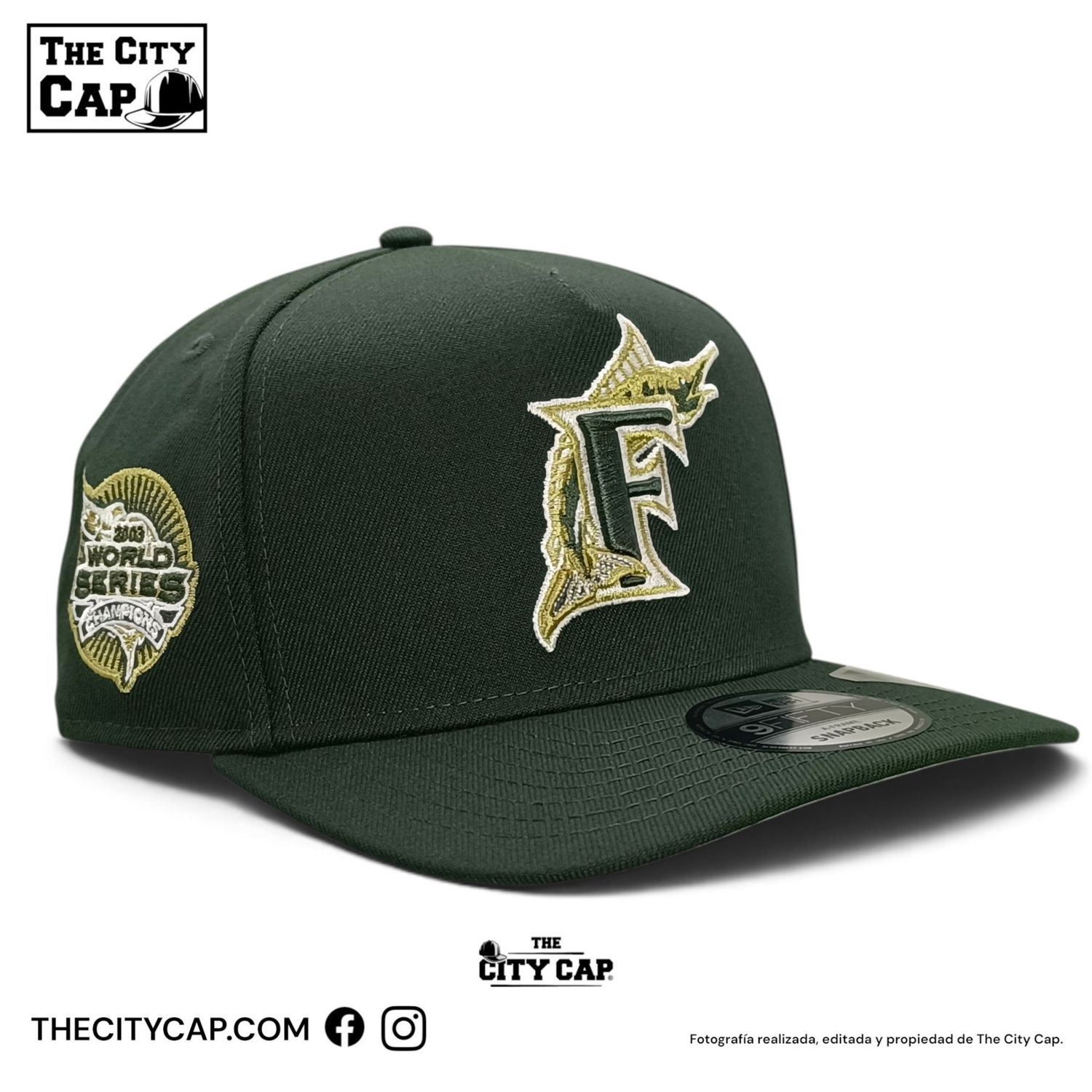 New Era 9FIFTY A-Frame Snapback MLB Miami Florida 