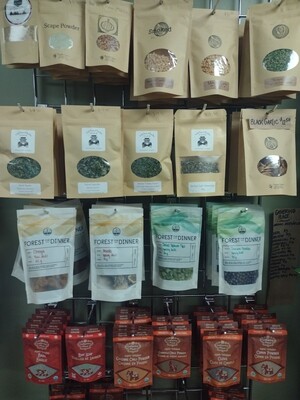 SALTS, SPICES, SEASONINGS + DRIED HERBS