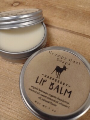 Grumpy Goat Lip Balm, name: Raspberry