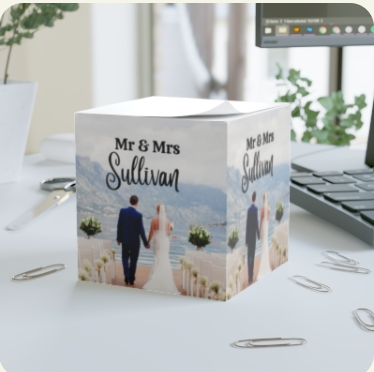 Personalized Sticky Note Cube (700 individual sheets)
