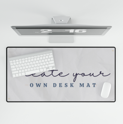 Create Your Own Personalized Desk Mat