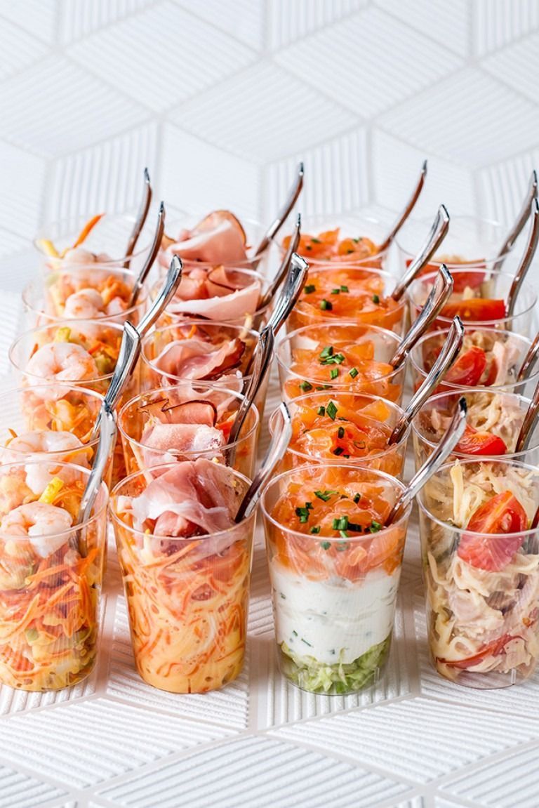 Mini verrines salée