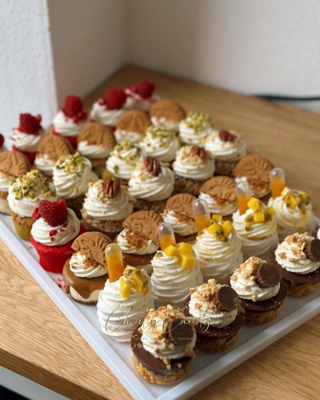 Mini bouchées sucrées