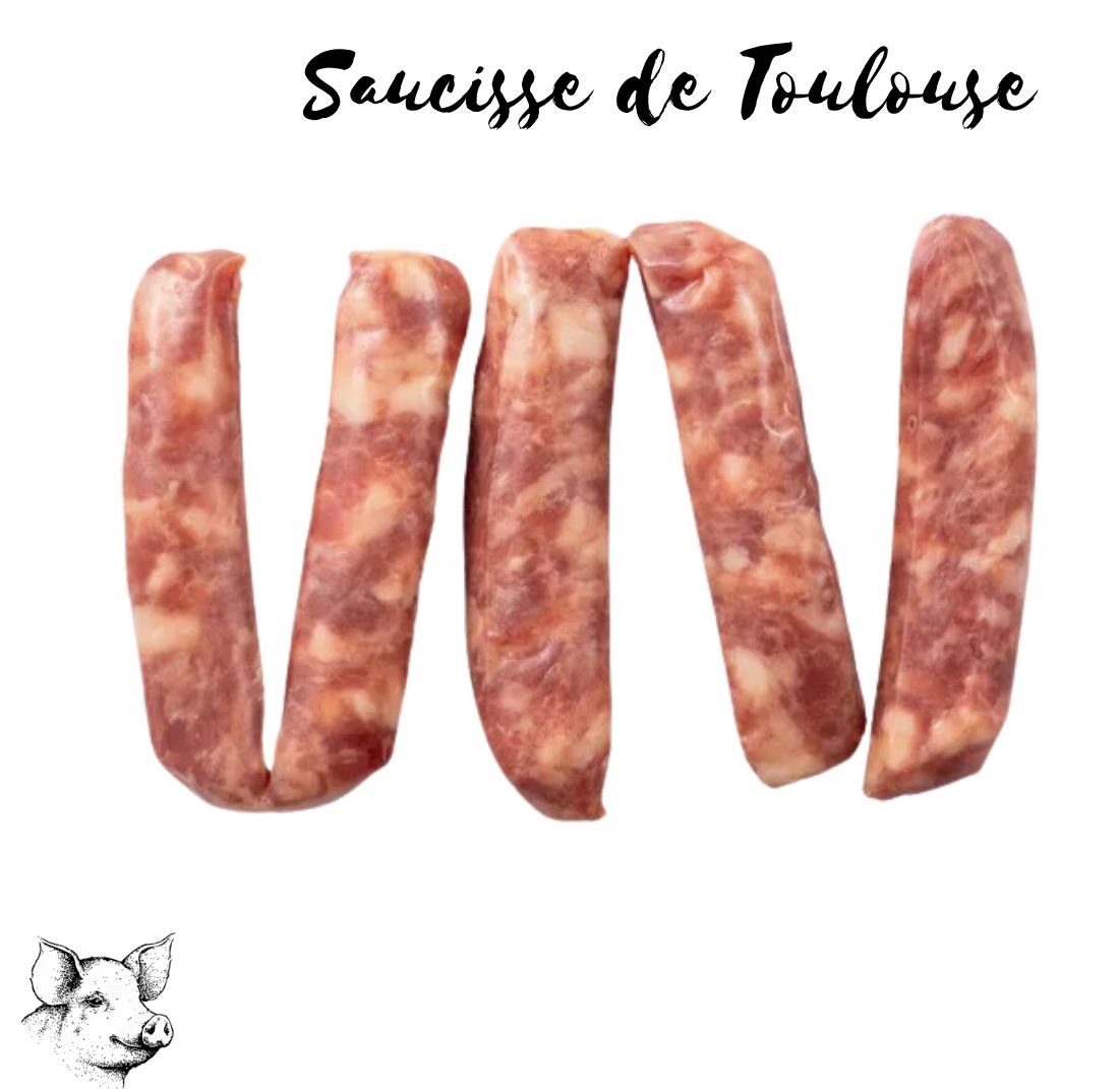 Saucisse de toulouse a griller