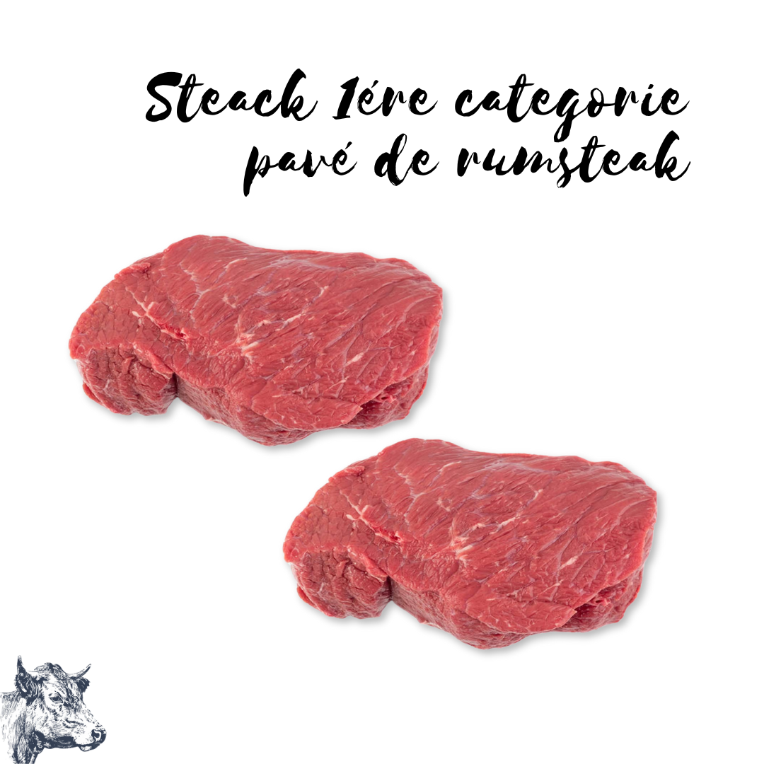 Steack Pavé de Rumsteak de Montbeliarde