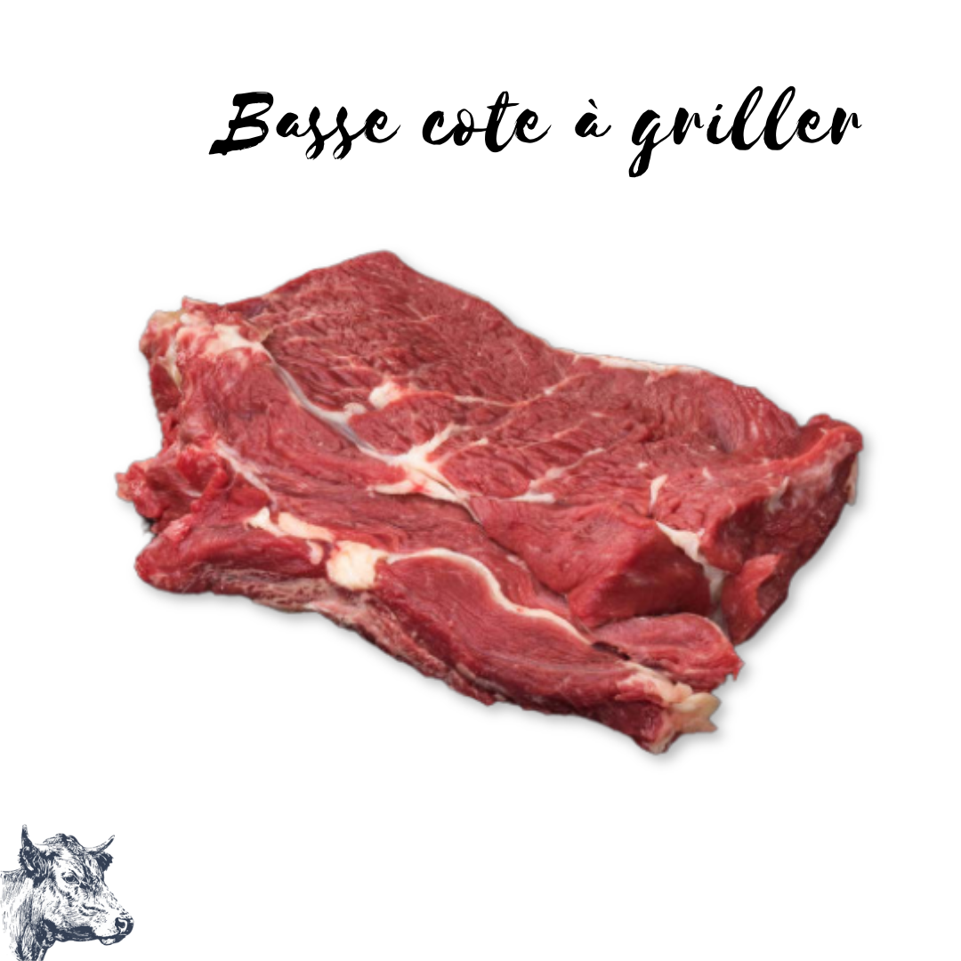 Basse cote à griller de Montbeliarde