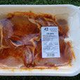 Cotes marinade indienne