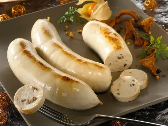 Boudin blanc aux cèpes