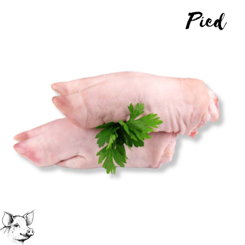 Pied de porc cuit