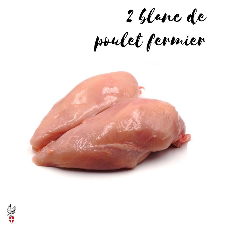 Blancs de poulet fermier