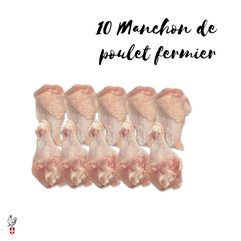 Manchons de poulet fermier / Commande avant dimanche 21 heures
