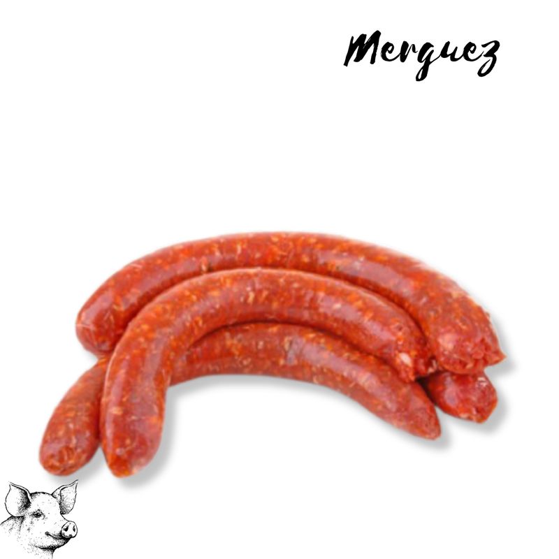 Merguez de boeuf porc 50/50