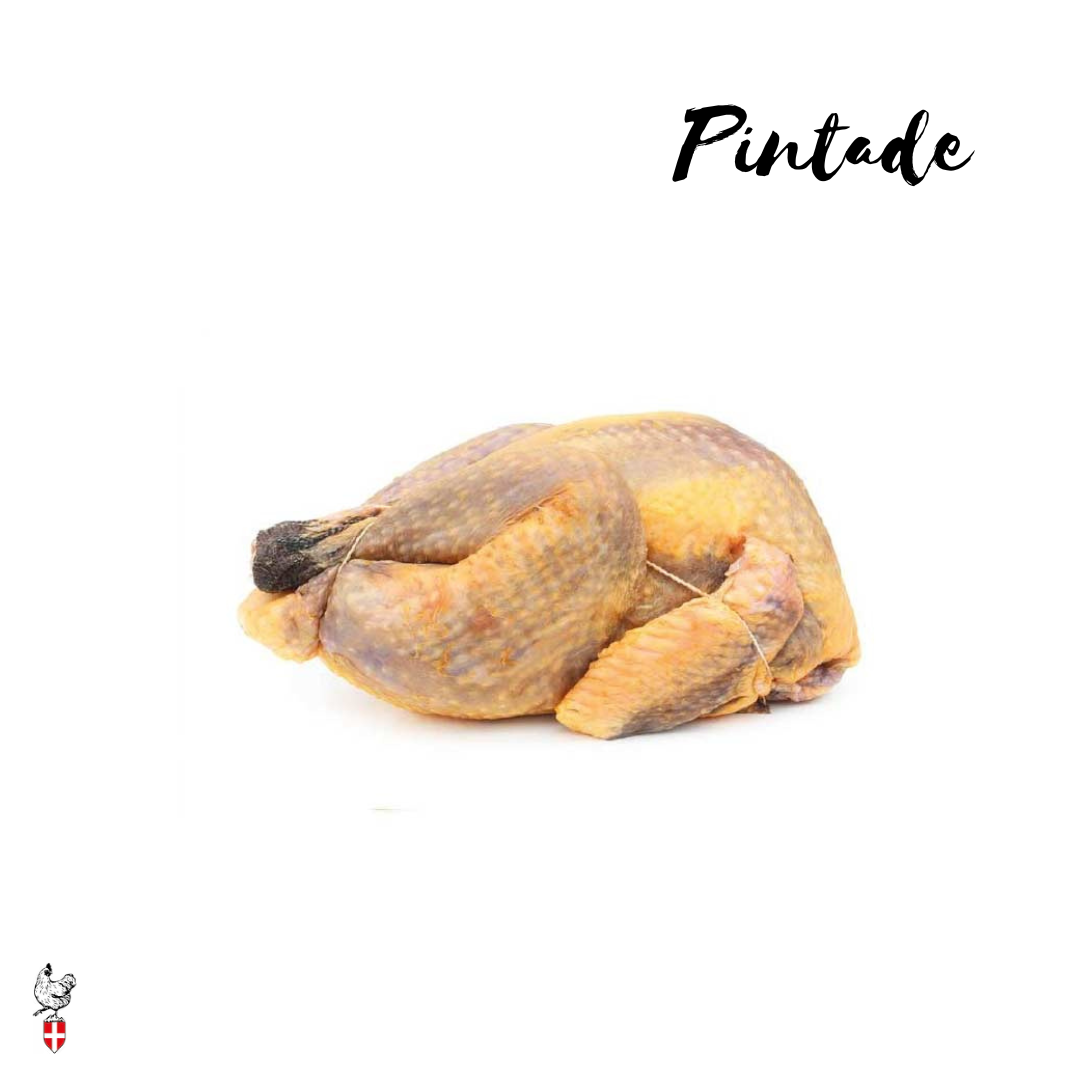 Pintade Fermière/ Commande avant dimanche 21 heures