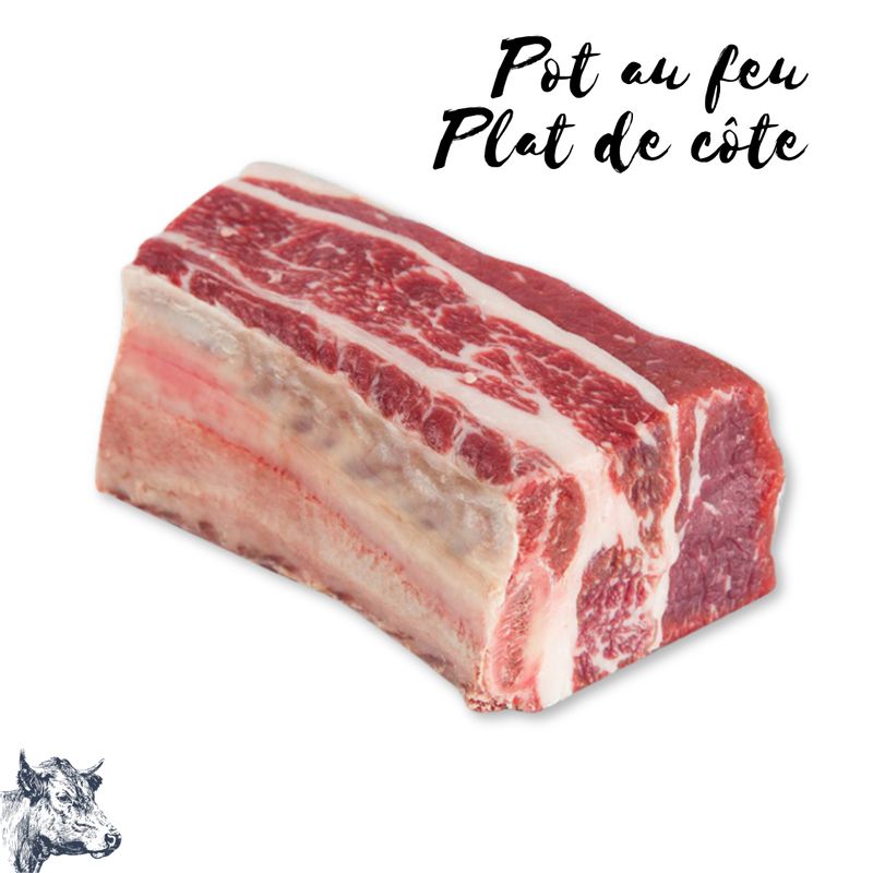 Pot au feu plat de cote de Montbéliarde