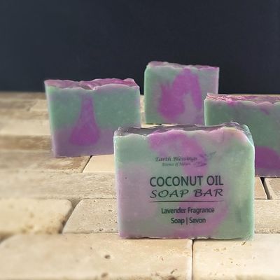 Lavender Coconut Oil Soap