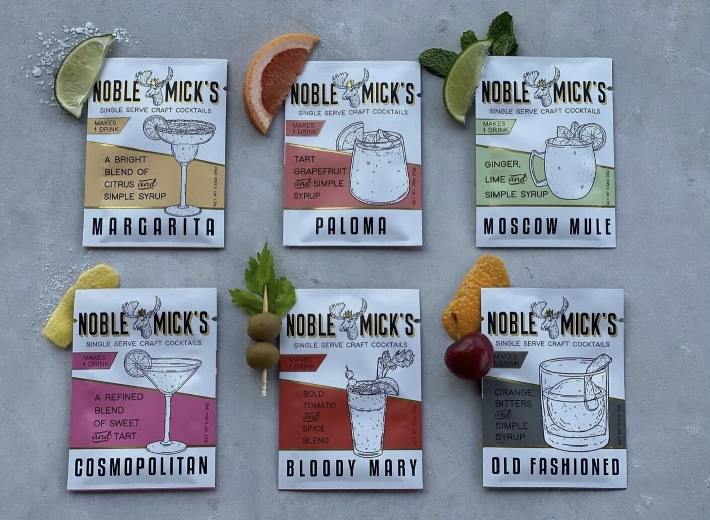 Noble Micks-Single Serve Cocktails