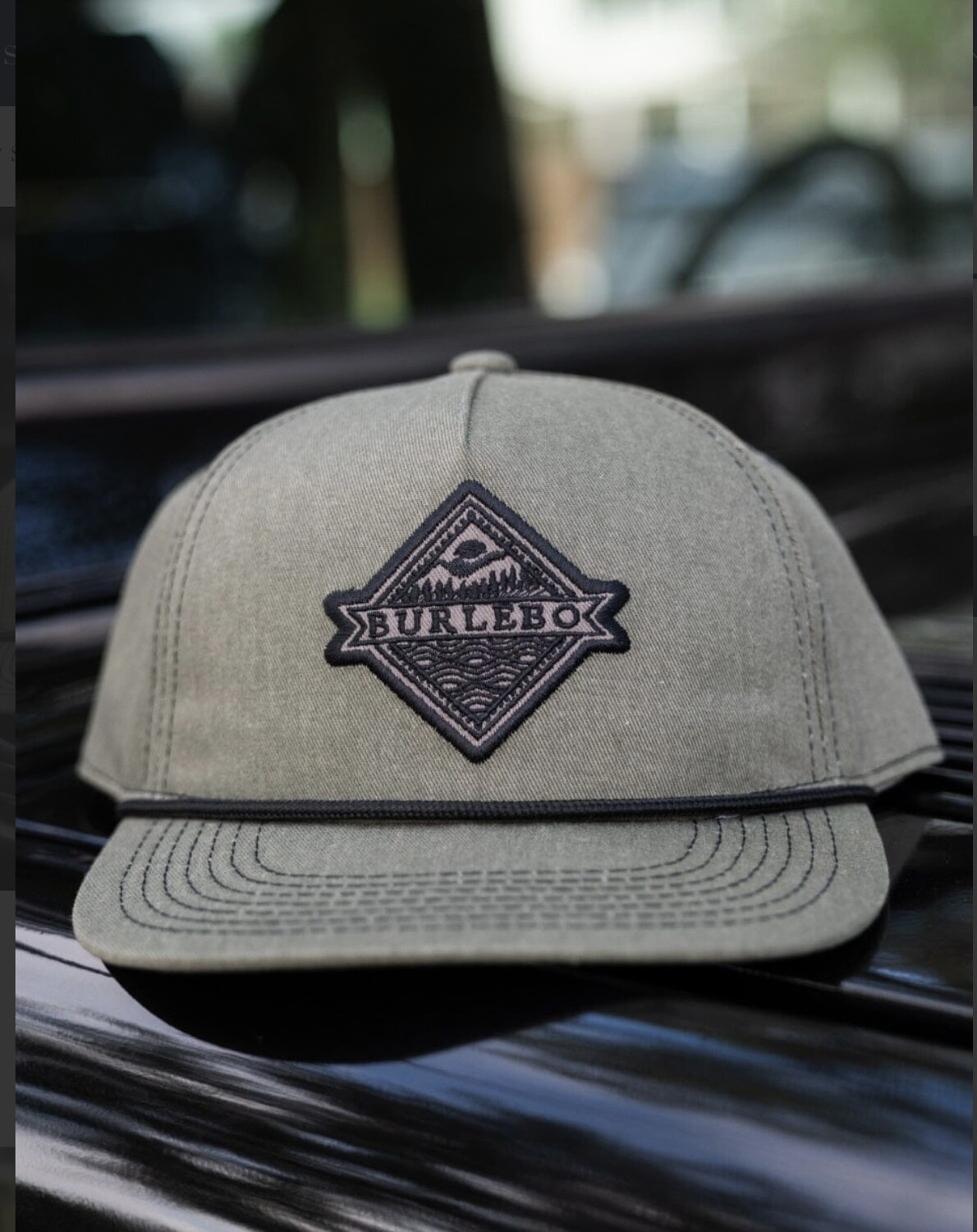 Dark Moss Signature Logo Hat