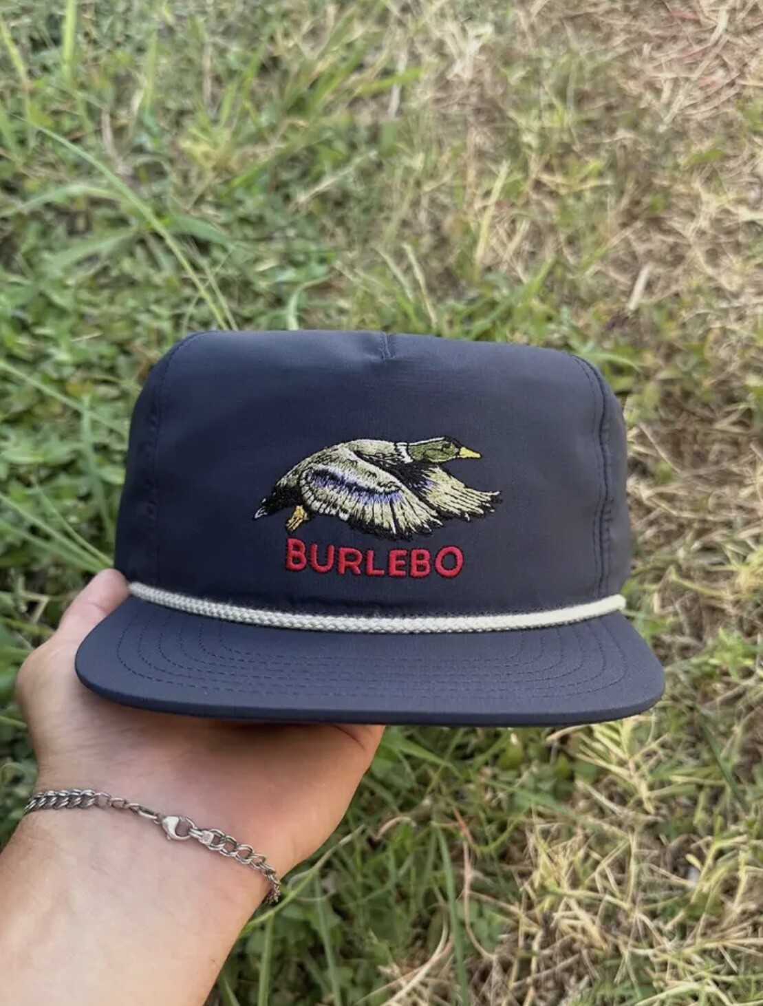 Navy Flying Mallard Hat
