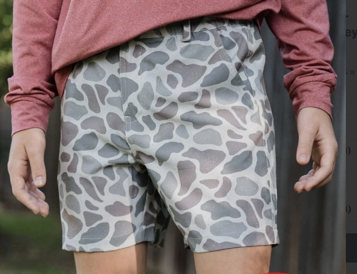 Everyday Shorts- Deer Camo