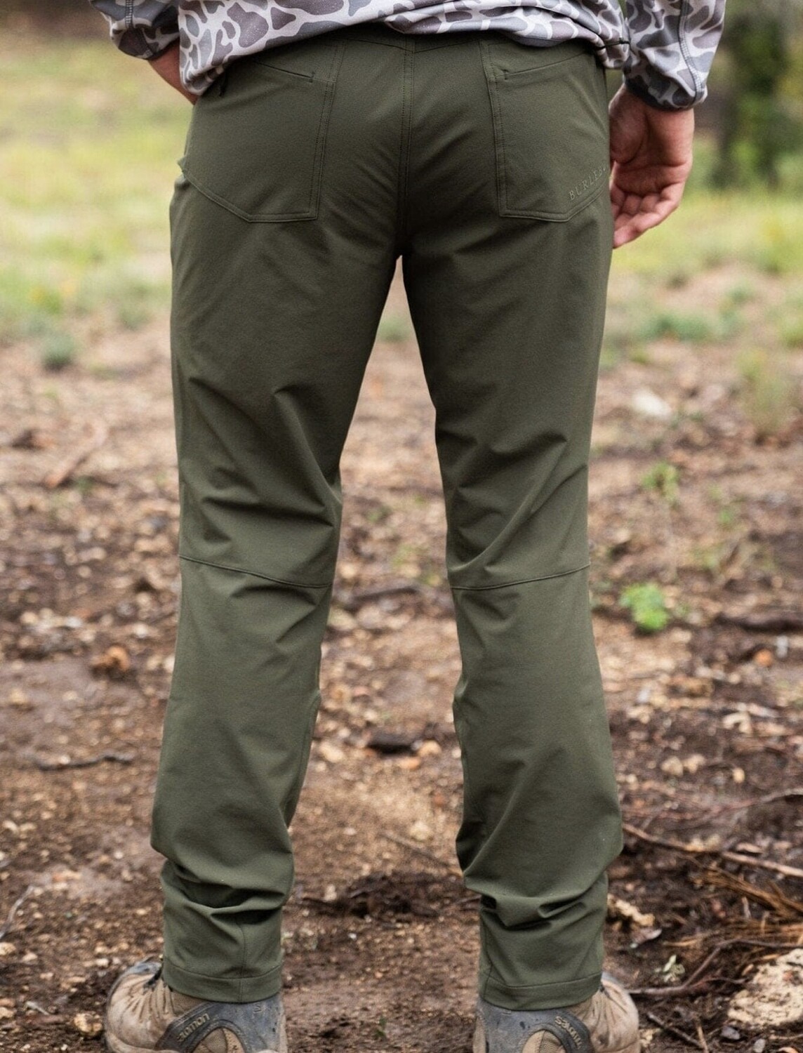 Slim Fit Pant-Olive
