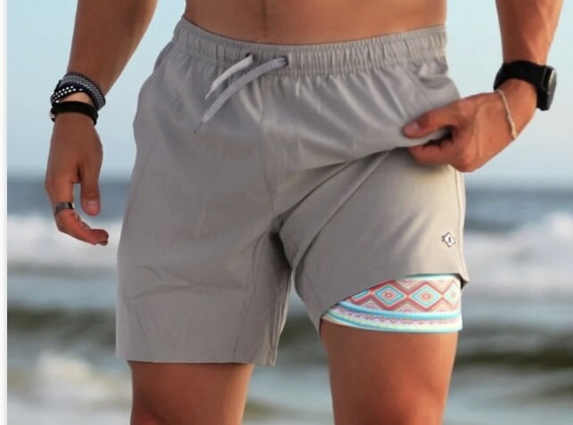 Athletic Short-Light Grey