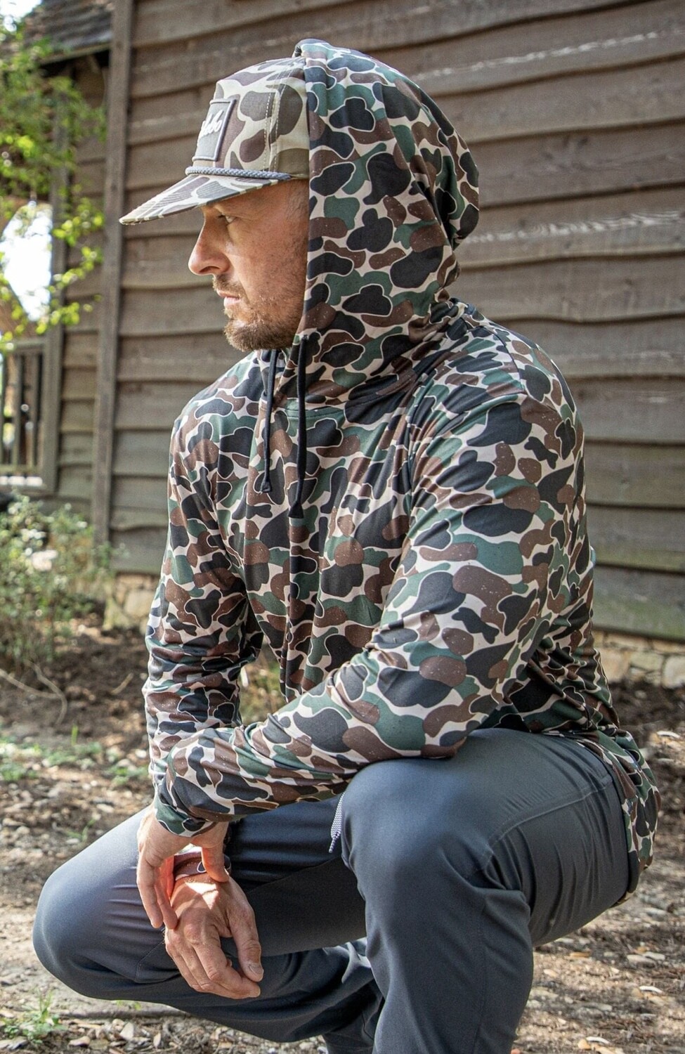 Performance Hoodie-Throwback Camo