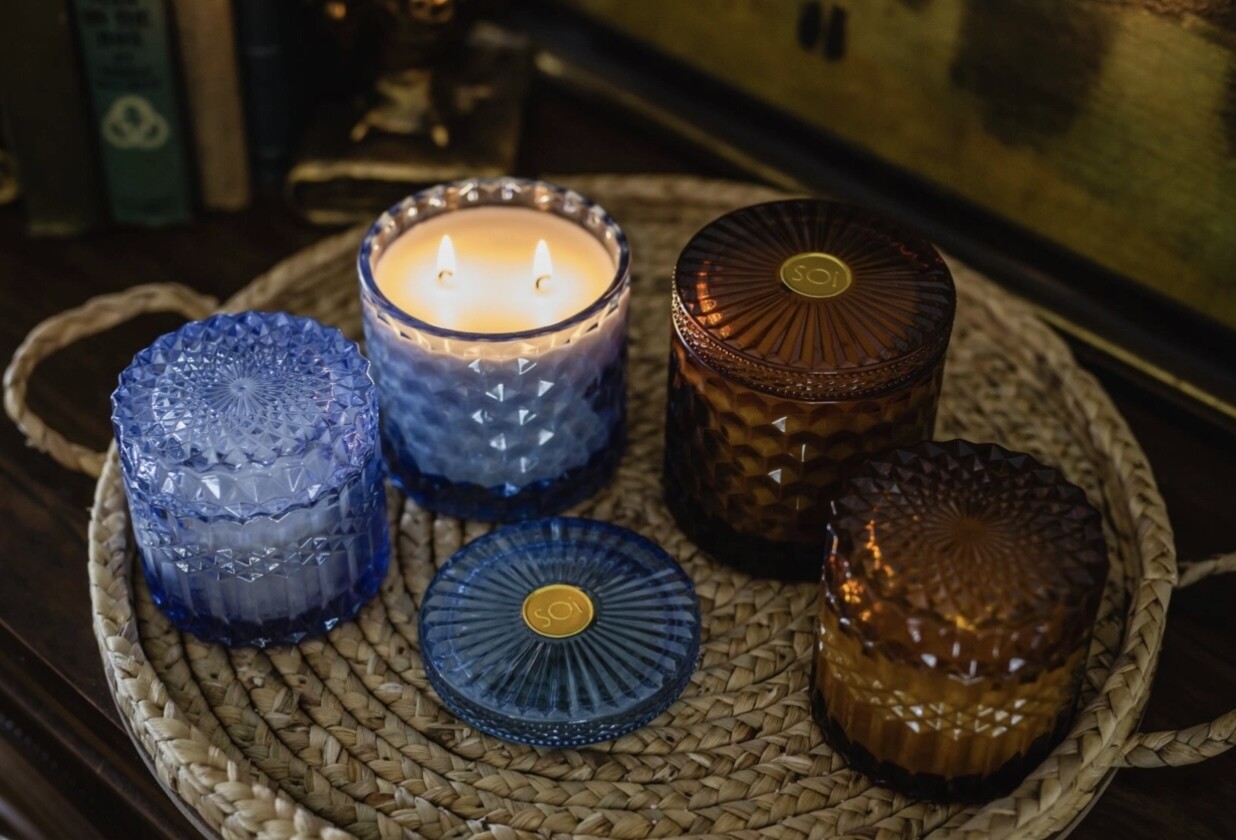 Petitie Shimmer Candles