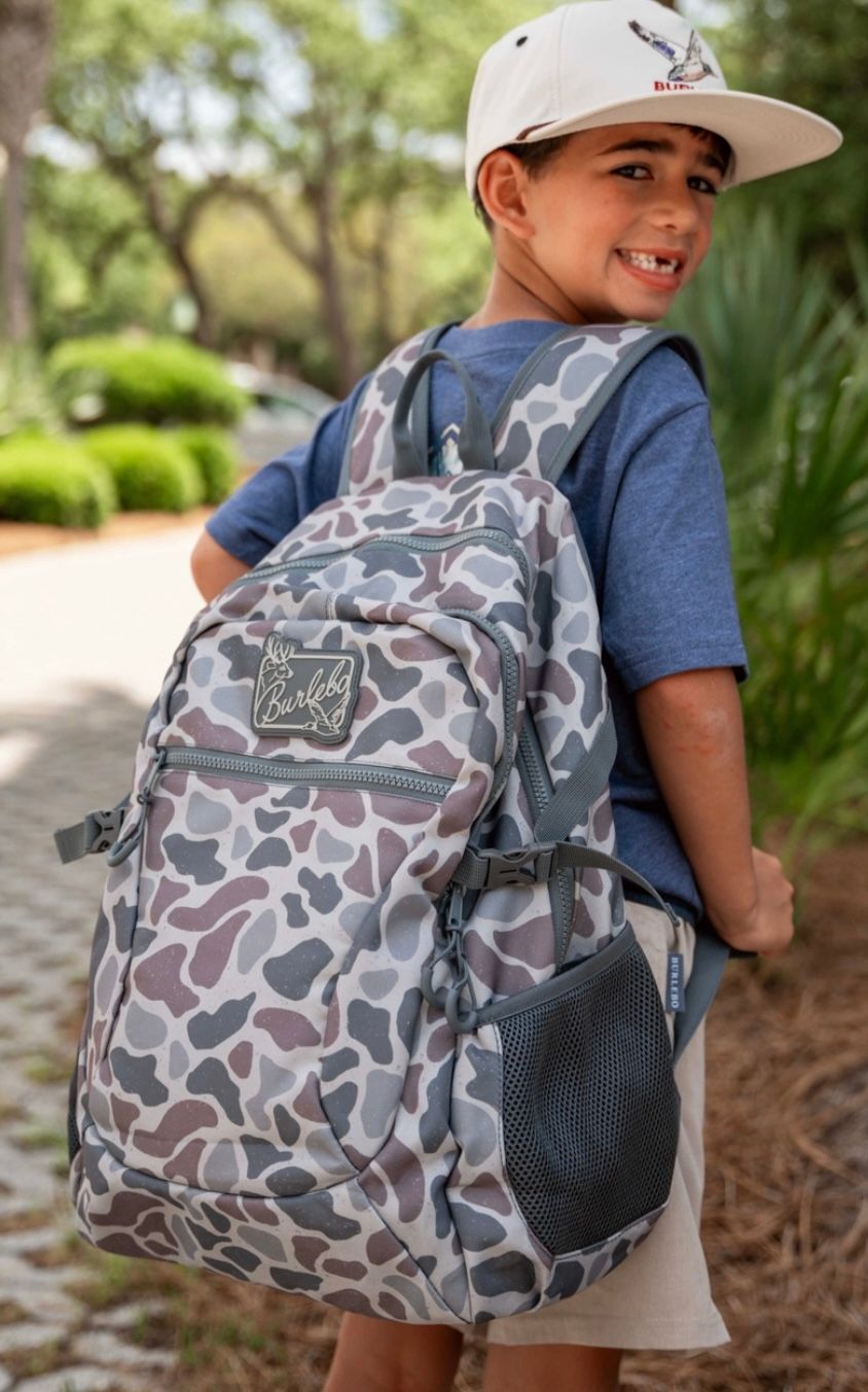Classic Camo Backpack-Burlebo