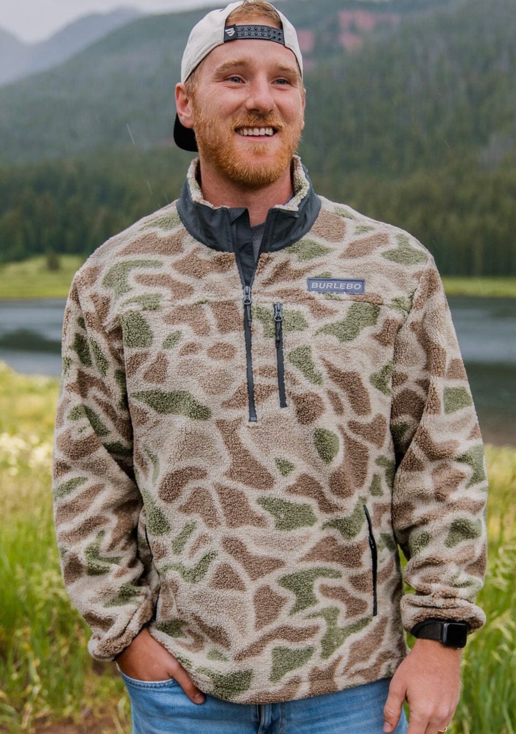 Alpine Camo Sherpa