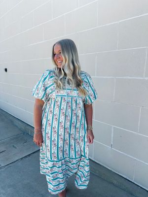 Augusta Floral Midi Dress