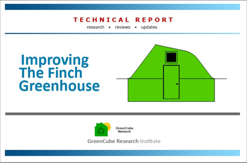 TR: Improving The Finch Greenhouse (publication only)