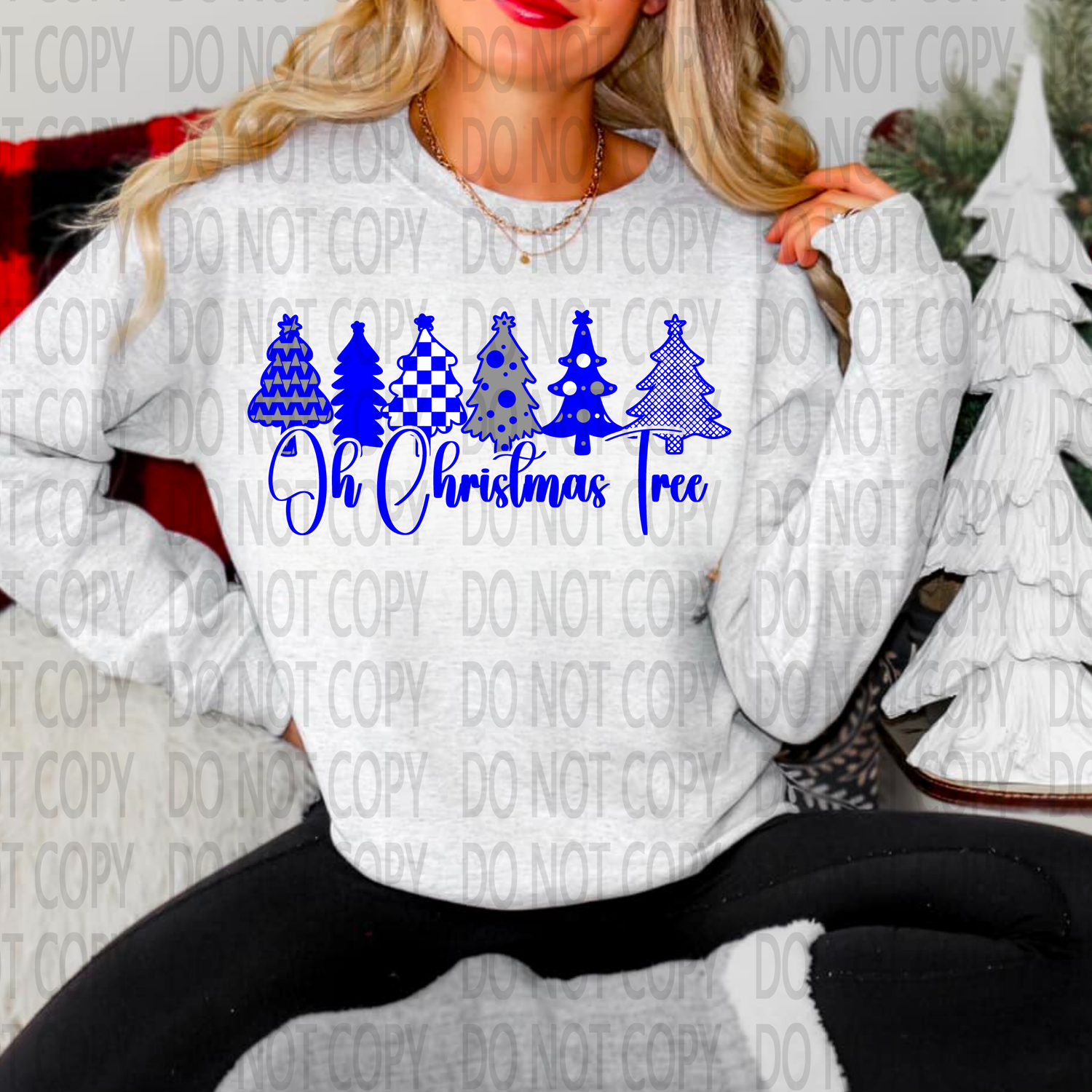 Oh Christmas Tree Kentucky- shirt digital design 300 DPI PNG