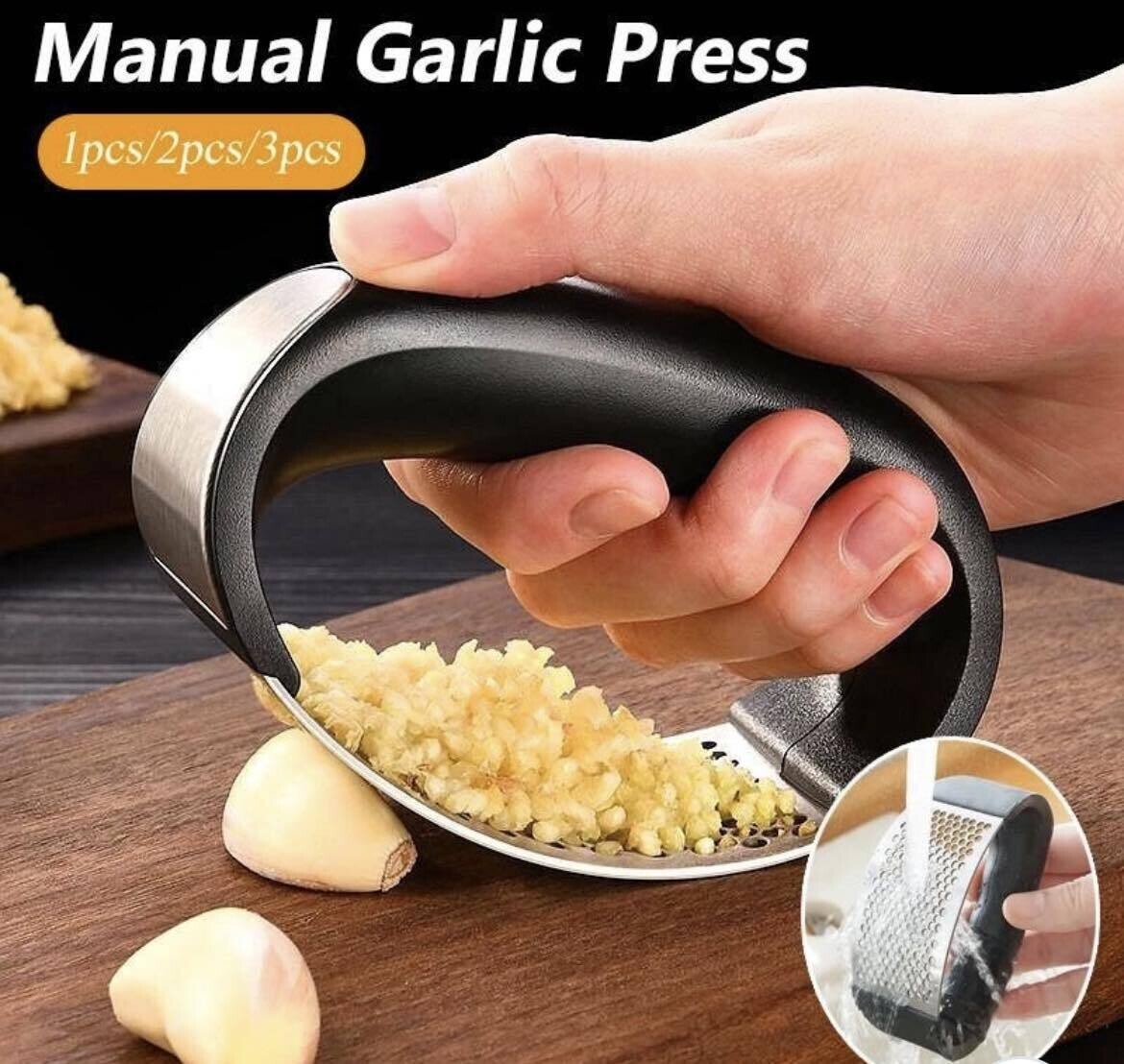 Rolling Garlic Mincer