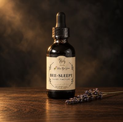Bee-Sleepy Sleep Support Tincture | Herbal Rest &amp; Relaxation Blend