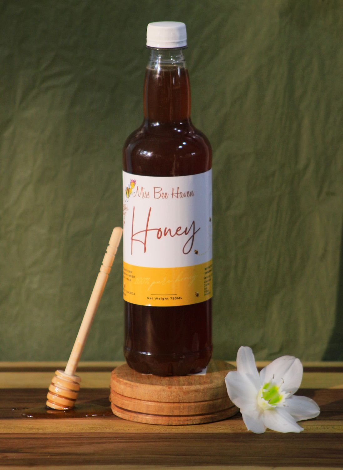 Raw Jamaican Honey | Pure, Unfiltered 750ml