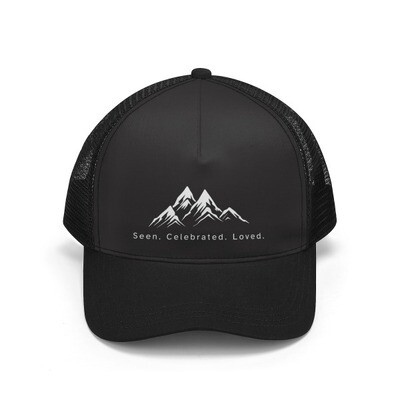 Seen. Celebrated. Loved. Trucker Hat One Size Fits All