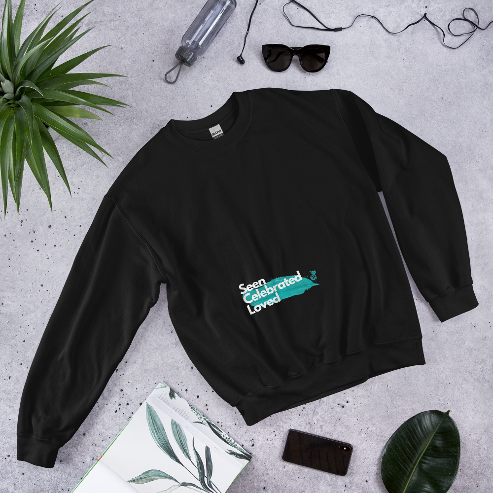 Unisex Seen Celebrated Loved Crewneck