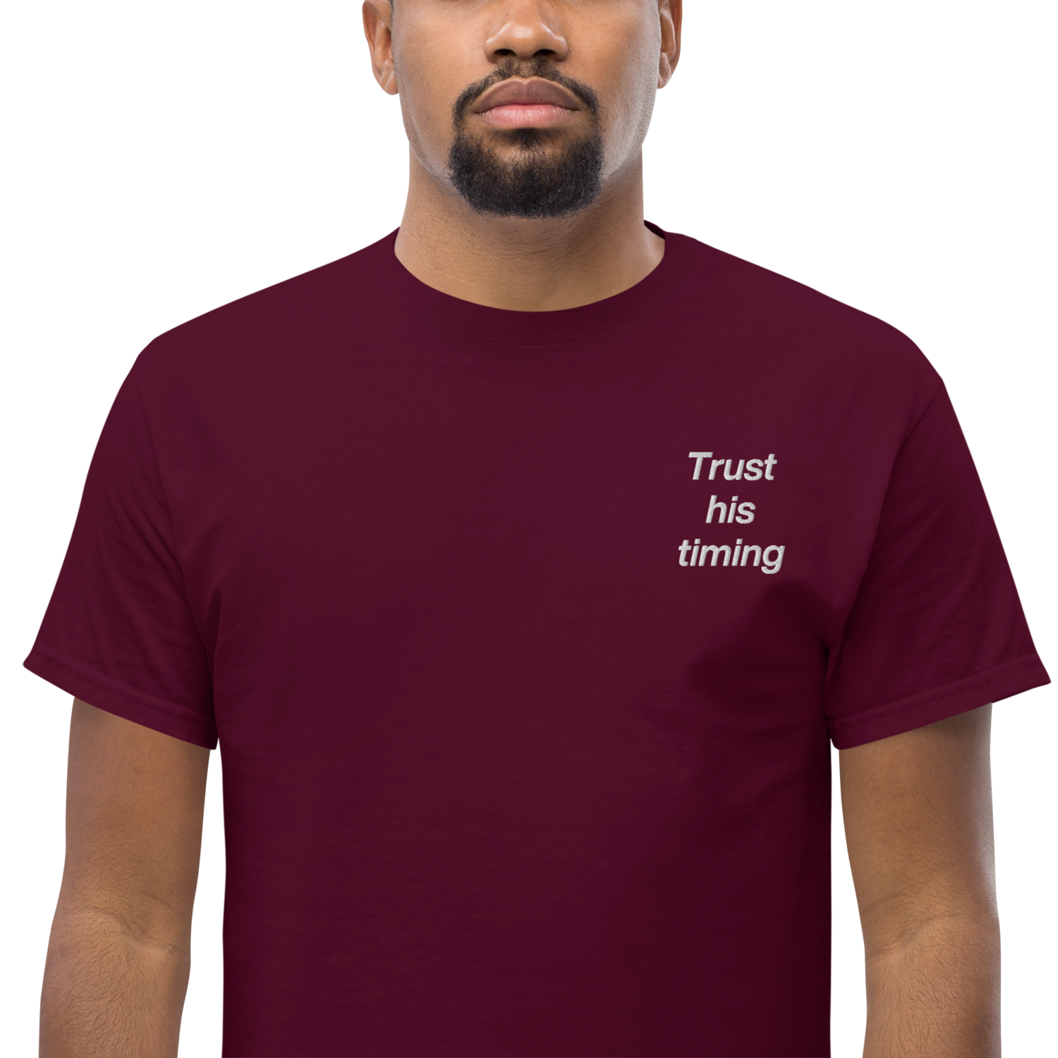 unisex maroon classic t-shirt
