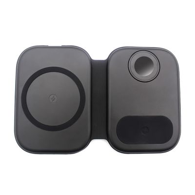 Magnetic Folding 3-in-1 Fast Wireless Charging Station 