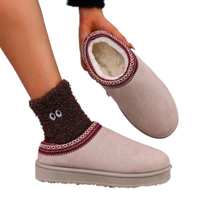 anti-slip snow mini boots