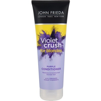 John Frieda Violet Crush For Blondes Hair Purple Conditioner 250ml