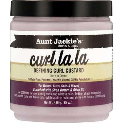 Aunt Jackie&#39;s Curl La La Defining Curl Custard 426g